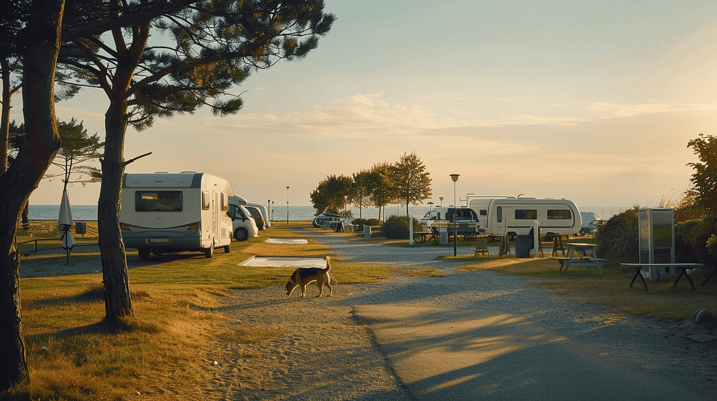 Campingplatz Duhnen Hund