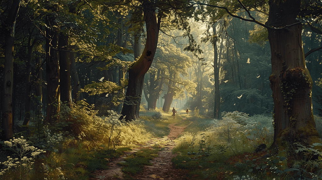 Wandern in Cuxhaven Wald