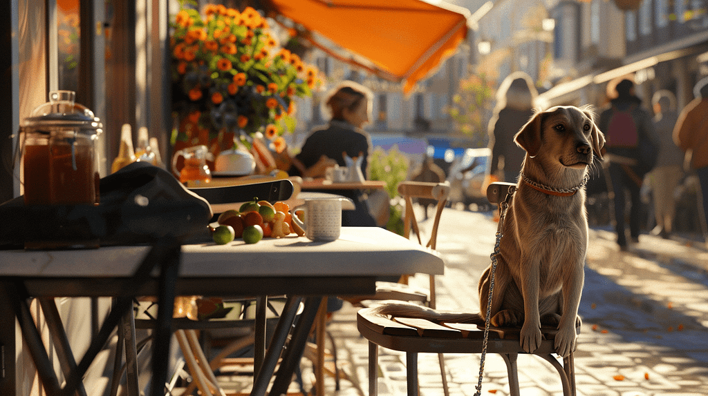 Cafe Central Hunde