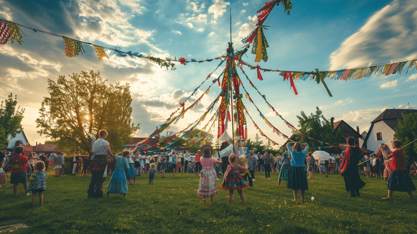 Tanz in den Mai in Cuxhaven Maibaum Tanz in den Mai in Cuxhaven Maibaum